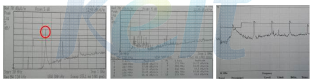 EMI Test-8kHz HORIZONTAL, VERTICAL