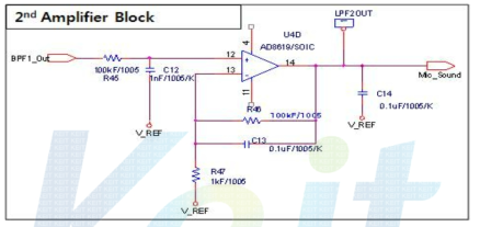 Second Amplifier Block 회로도