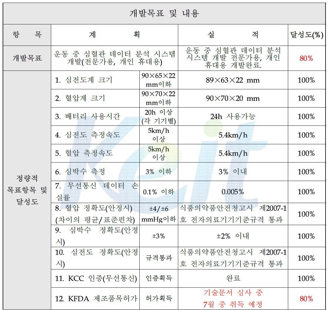 2차년도 계획대비 실적