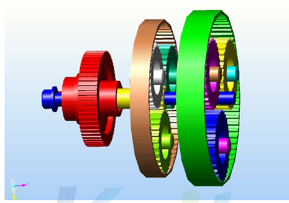 Gear box 구조