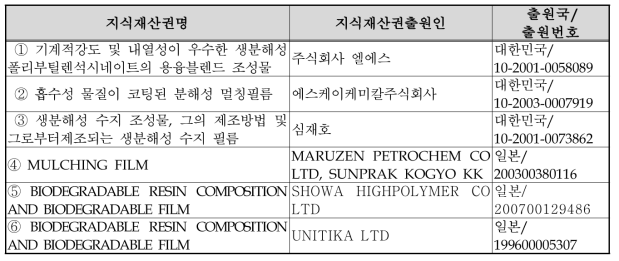 국내지식재산권 현황