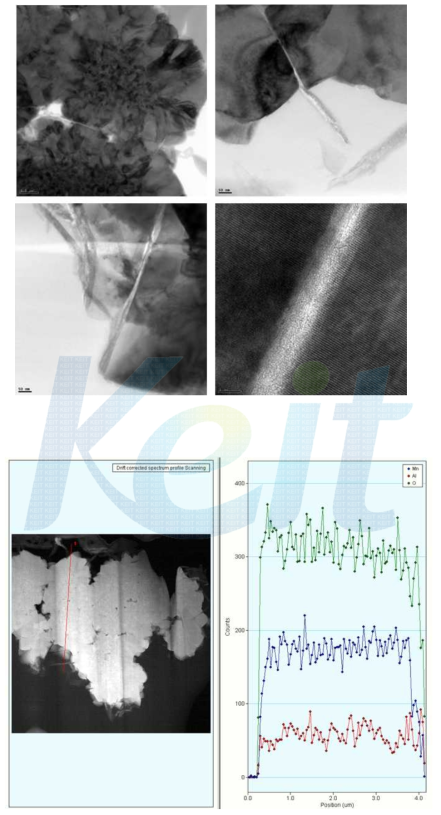 TEM-EDS Line Profile 분석