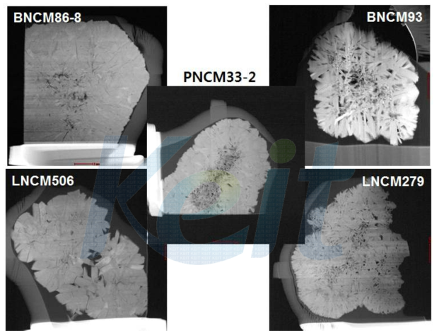 NCM, LNCM TEM image