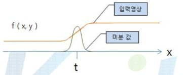 입력영상의 미분