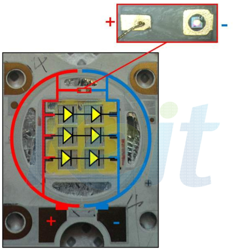 LED PKG.의 회로 구성