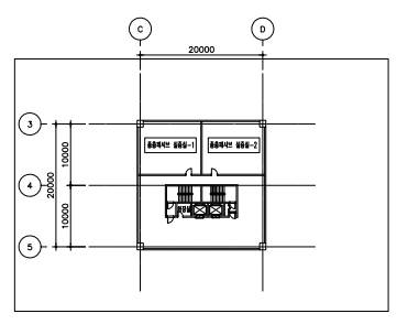 지상 20층 평면도