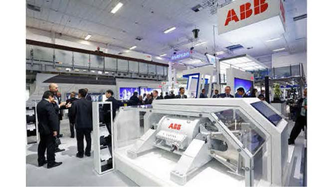 InnoTrans 2016에 전시된 ABB의 Effilight