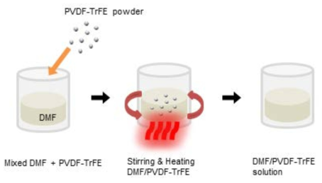 PVDF-TrFE Solution 제조