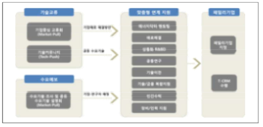 기술교류 및 후속지원 체계