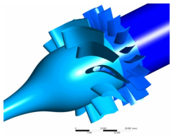 Designed 3D Turbine Shape