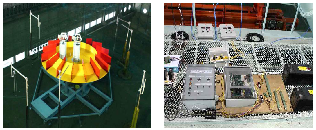 1/7 scale laboratory experiments of spiral wave overtopping WEC(KRISO)