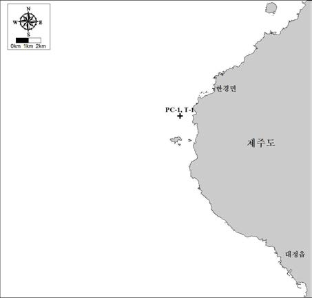 Validation locations of tidal level and tidal current