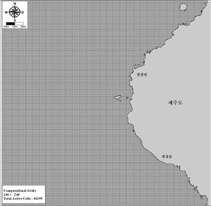 Grid points at near installation location