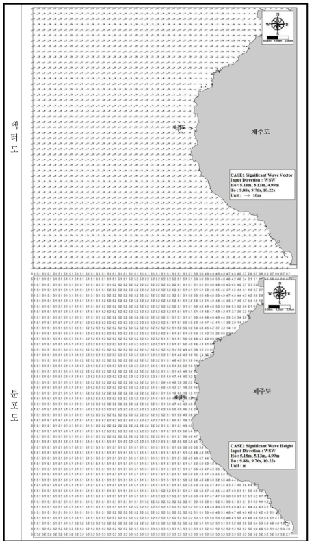 Wave vector diagram (wide, WSW-direction)