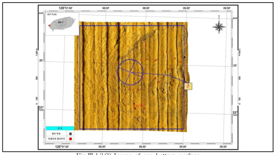 Image of sea bottom surface