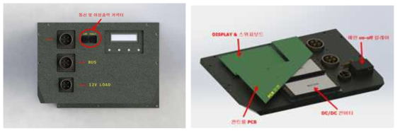 통신 및 이상출력 Connector 추가