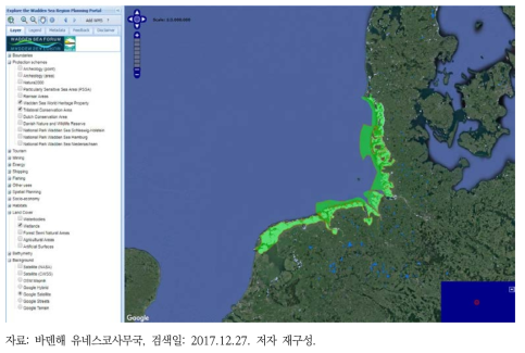 바덴해 유네스코 세계자연유산의 갯벌보존 및 관광교육 지도