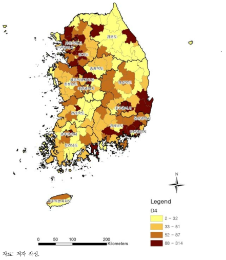 허혈성심장질환 사망자 수(명)