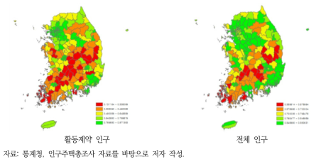 2010년 직종 다양성