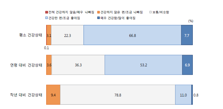 평소 건강상태