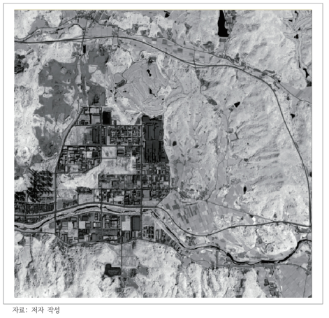 NDVI 영상(2012년)