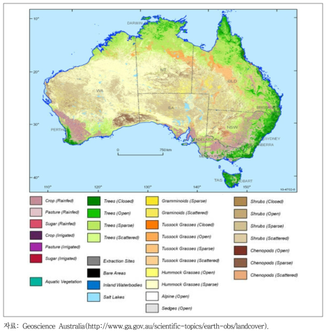 호주 NDLC Dataset - Geoscience Australia