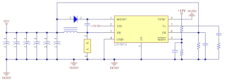 디지털 전원용 5V Step-down regulator