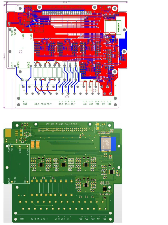 신호처리보드 PCB 설계 자료