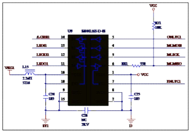 LTC68031 인터페이스 회로도