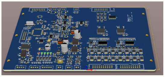 BMS 제어 보드 3D 설계자료