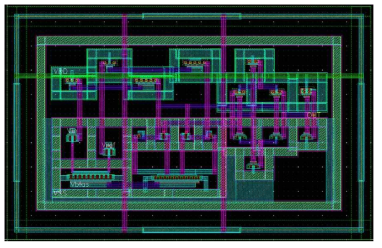 신호처리회로 layout