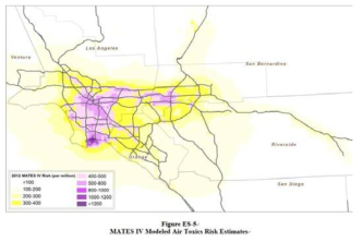 ES-5 MATES IV Modeled Air Toxics Risk Estimates