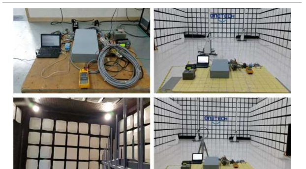 선박 정보수집 장치(DAQ) 인증 테스트 IEC-60945 항목별 테스트 진행