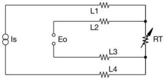 RTD 4-wire 회로 구성도