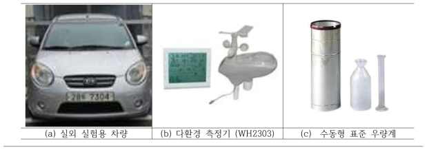 실외 실험관측 장비