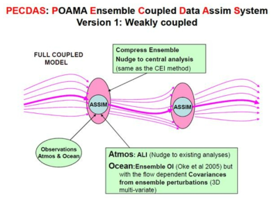 POAMA-3 시스템의 결합초기화 시스템 모식도