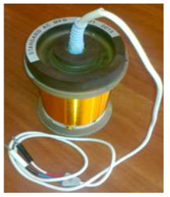Pick-up coil 표준기 사진.