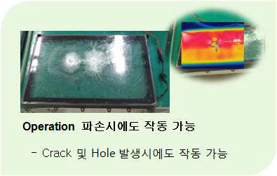 발열 방탄 유리의 차별성