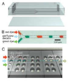 세포 배양 및 점자 디스플레이에 적용 가능한 마이크로유체 역학 기술