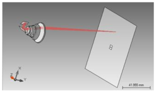 스캐너 가공광학계의 Off-axis 3D Ray tracing