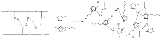 Mechanism of the dissolution of cellulose in [bmim]Cl +NMI