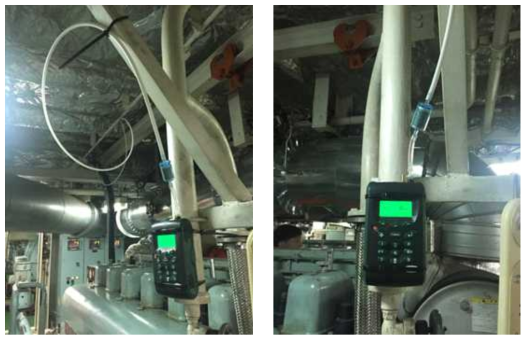 CO₂ 제거 필터, 먼지제거필터, N₂O 측정기 설치 위치