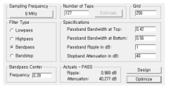 BPF 설계 파라메터