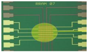 TaOx 멤리스터 8x8 array 소자