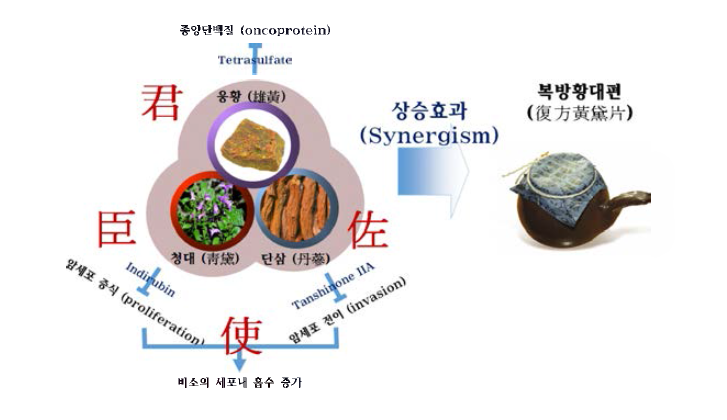 복방황대편의 군신좌사 이론의 실험적 증명