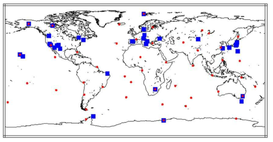 VLBI - DORIS 시스템 간의 Collocation