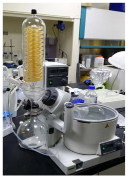 Rotary evaporator for HCl Recovery.