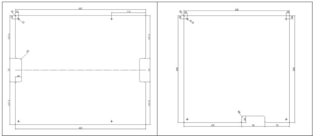 floor panel 1, 2