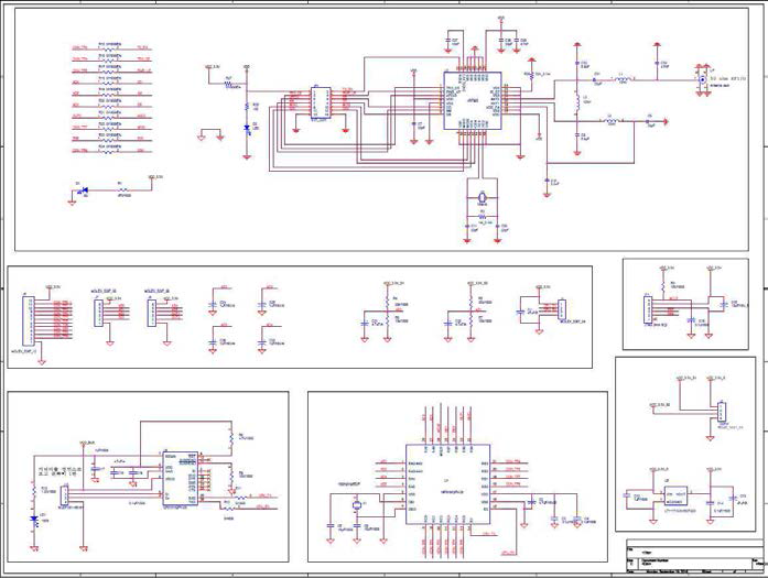 2차 무선통신모듈 회로도