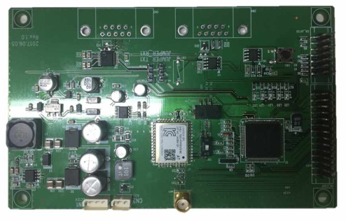 진동감시기 보드 PCB 제작 및 부품 실장